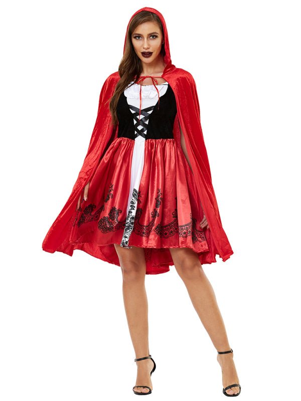 halloween cape little red riding hood costume