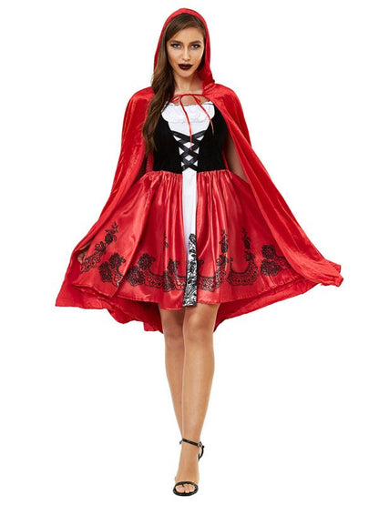 halloween cape little red riding hood costume