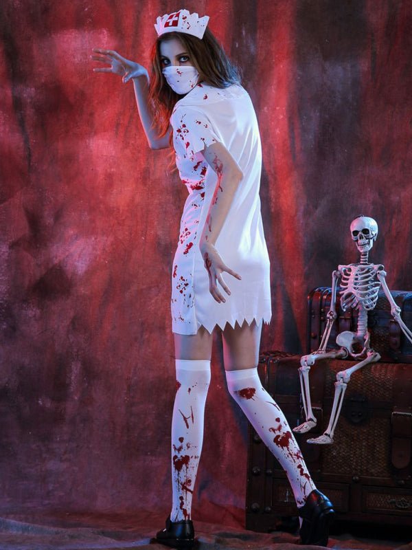 Halloween Costume Halloween Horror Bloody Nurse Costume