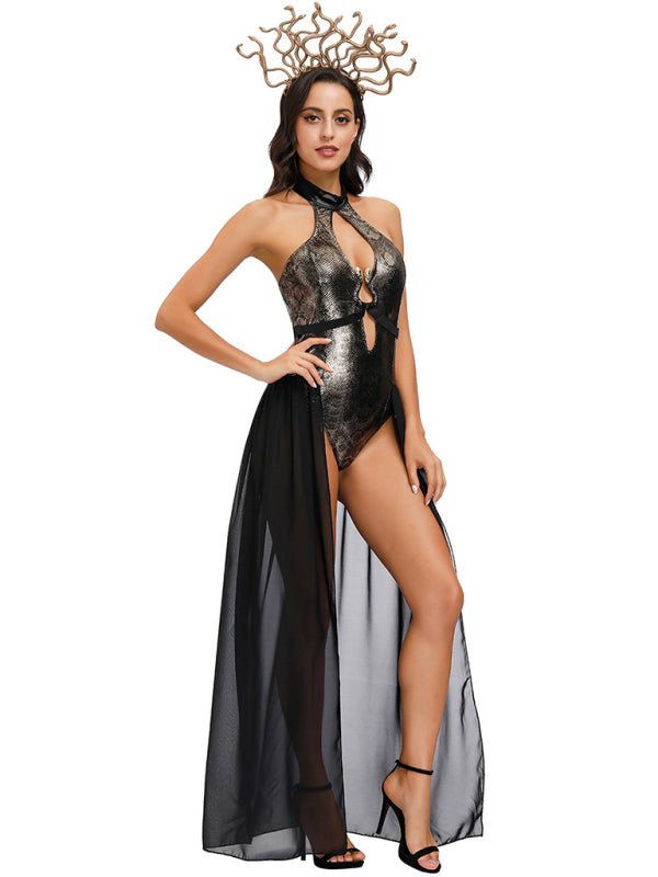 Halloween Hydra Witch Roman Girl Costume