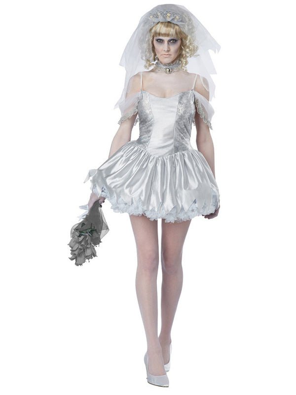 Halloween Ladies Demon Vampire Bride Costume