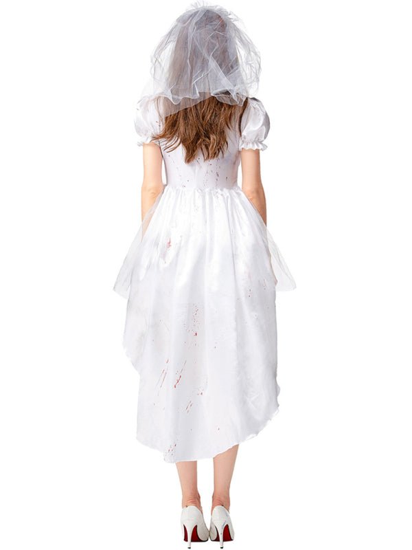 Halloween Vampire Bride Bloodstained Character Costume