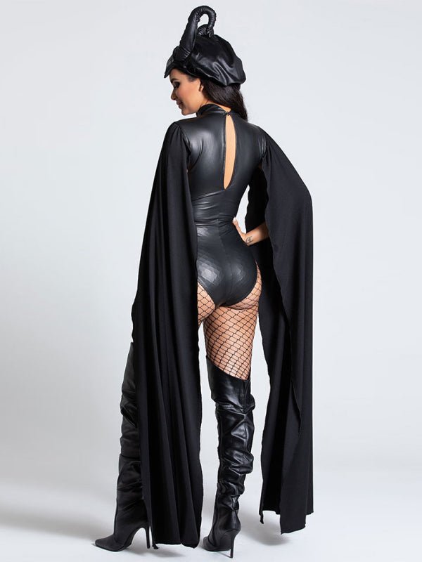 halloween witch costume cape vampire masquerade costume