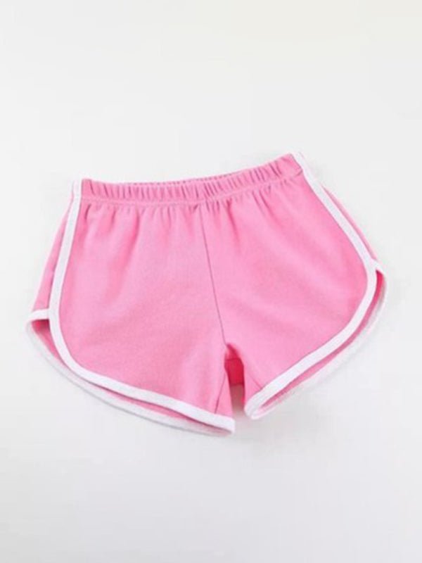 Zuhause, lässig, einfarbig, modisch, Yoga-Strandhose, Bonbonfarben-Hotpants 