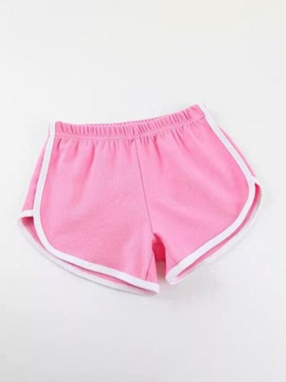 Home casual solid color fashion yoga beach pants candy color hot pants