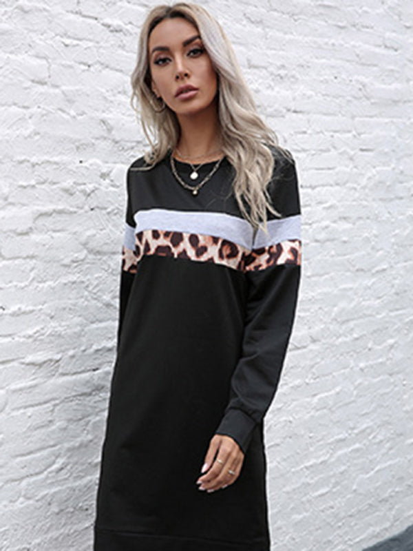 Robe à manches longues pour femmes, nouveau produit à la mode et confortable 