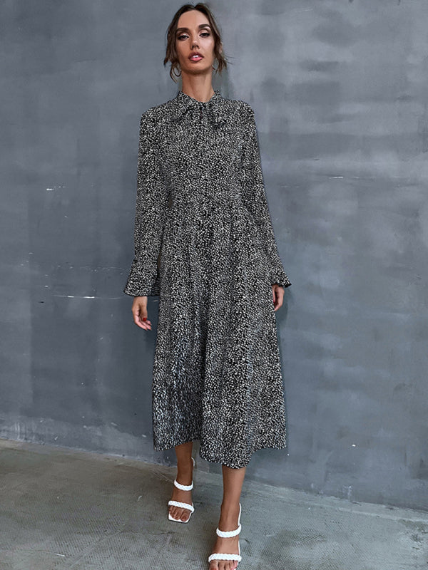 Robe à manches longues pour femmes européennes et américaines, nouveau produit explosion 