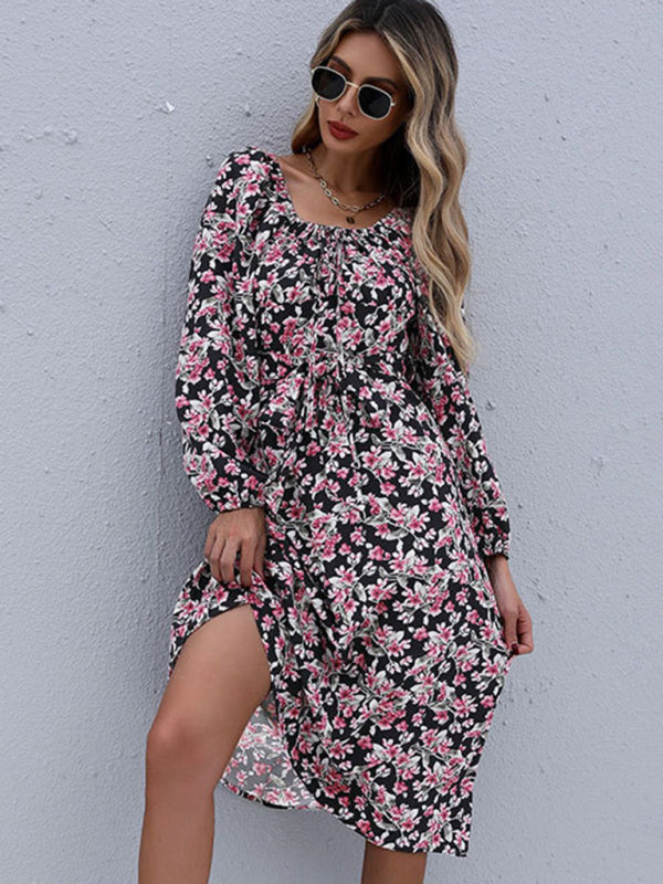 Langärmliges, vielseitiges Freizeitkleid für Damen