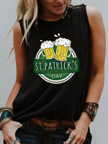 ST PATRICK S DAY St. Patricks Day Street Fashion T-Shirt Weste 