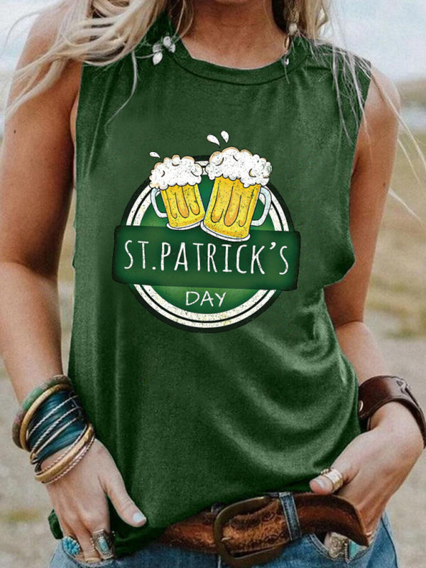 ST PATRICK S DAY St. Patricks Day Street Fashion T-Shirt Weste 