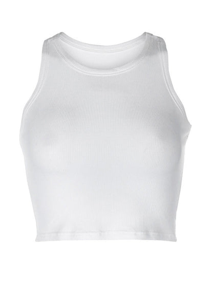 Einfarbiges Basic-Baselayer-Stretch-Tanktop für Damen 