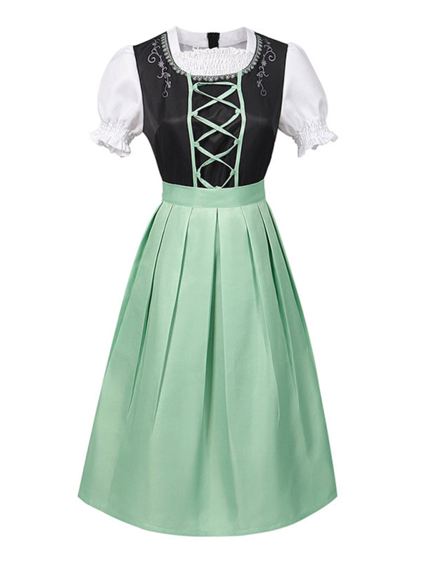 Halloween carnival costume German Oktoberfest costume Bavarian women&