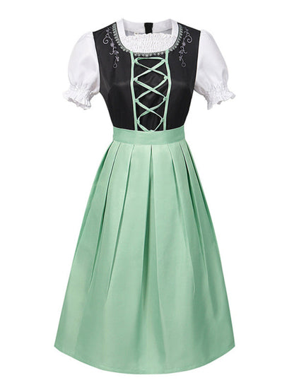Halloween carnival costume German Oktoberfest costume Bavarian women&