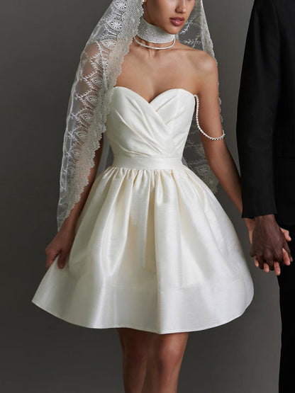 Robe plissée à bretelles pour femmes, jupe à strass de tempérament sexy 