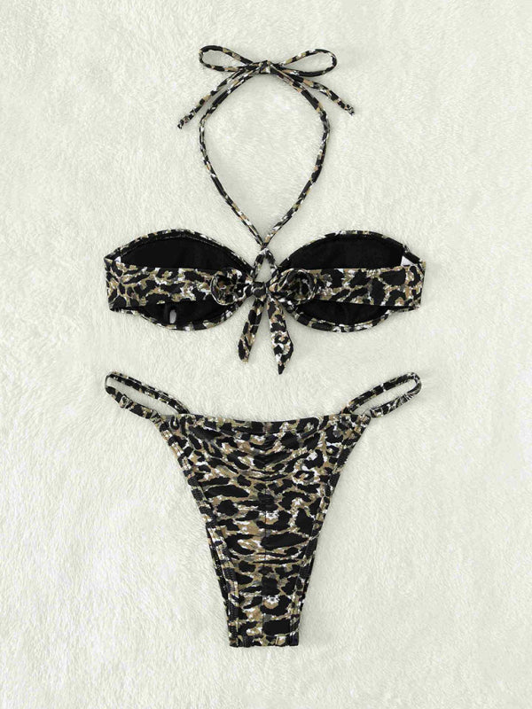 Maillot de bain fendu pour femmes, bikini sexy, nouvelle collection 