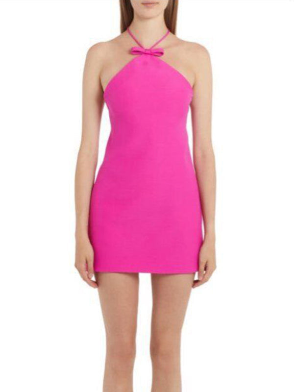 Sexy Halter Neck Backless Bodycon Party Dress