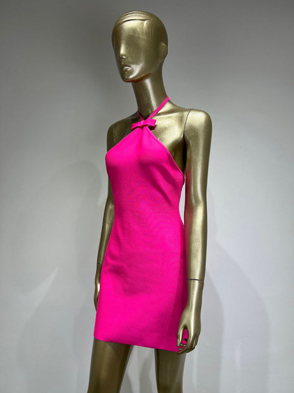 Sexy Halter Neck Backless Bodycon Party Dress