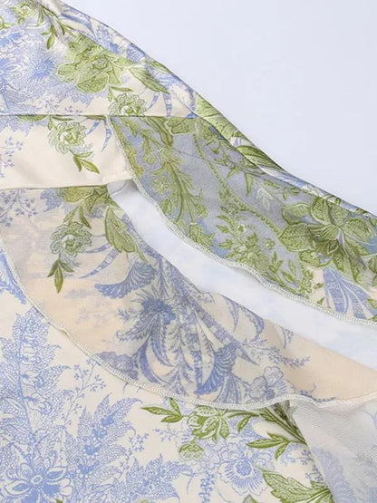 Close-up of mesh printed fabric design
