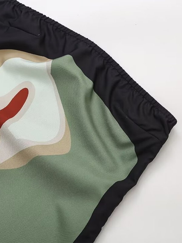 Neues lässiges bedrucktes Tube-Top-Kleid für Damen