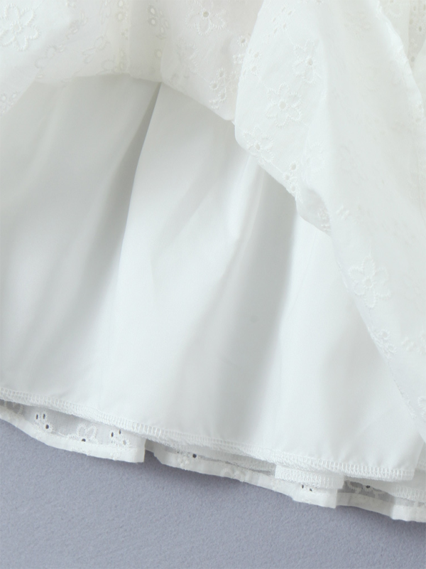 Neu Square Neck Taille Sling Kleid Französisch Süße Meer Urlaub A-linie Rock