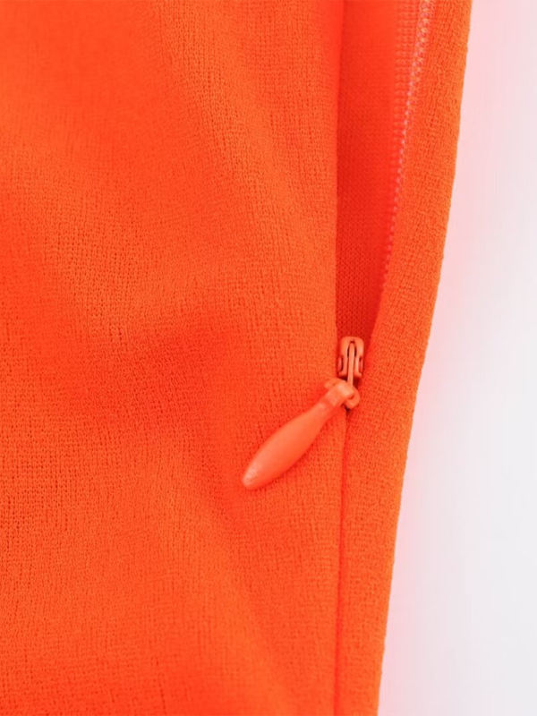 Modisches, lässiges, kurzes Tanktop-Kleid mit Paillettenstickerei