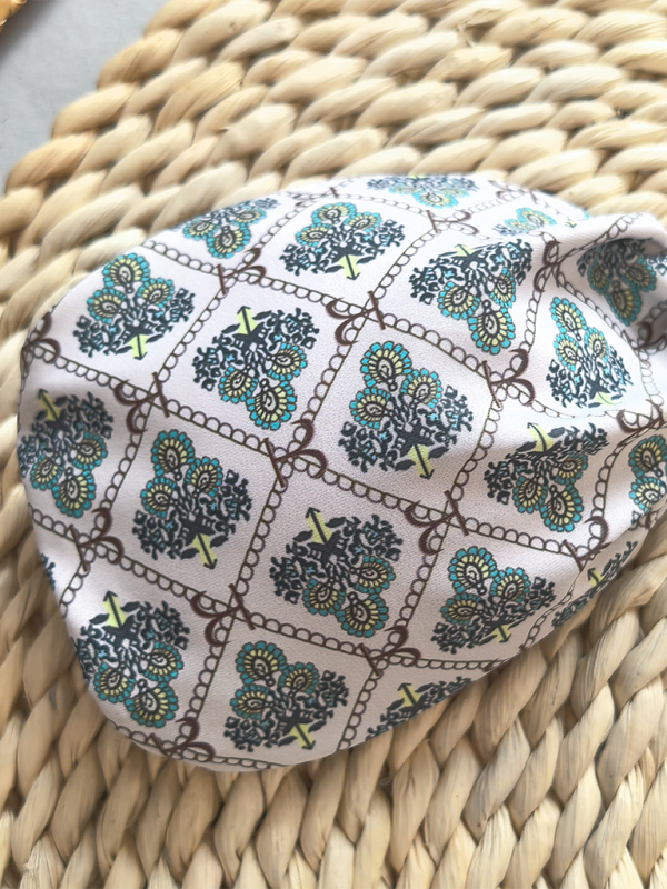 Modischer Bandeau-Bikini mit Print für Damen