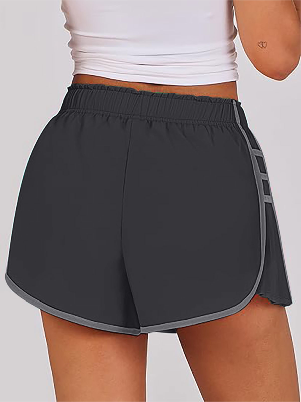 Sportliche, schnelltrocknende Plissee-Shorts für Damen im neuen Stil 