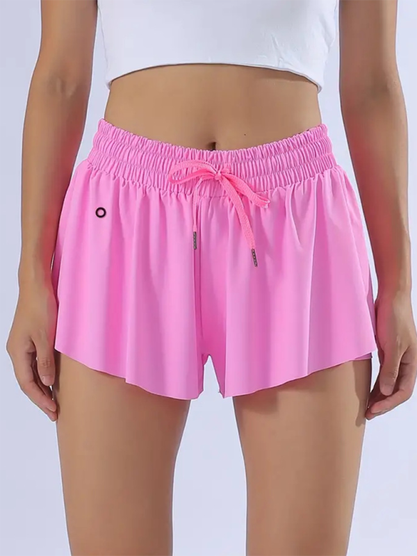 Ladies new style sports high elasticity and comfortable pocket tennis skirt