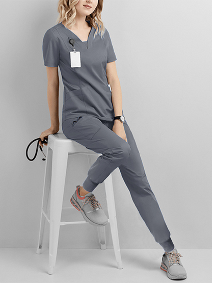 Dental hospital operating room washing clothes suit doctor nurse clothes beauty salon work clothes washing clothes