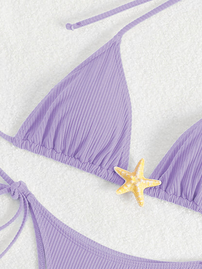 New Sexy Strap Starfish Two-Piece Swimsuit