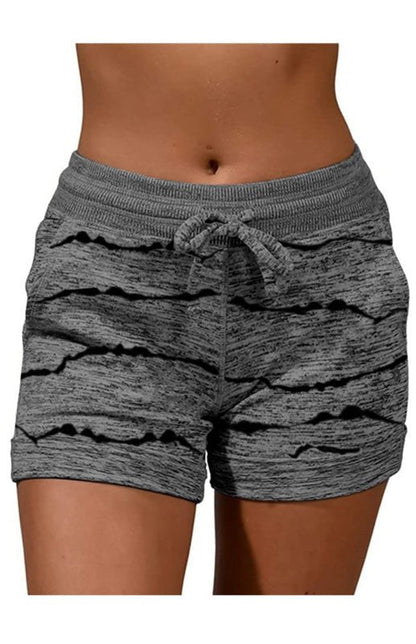 Lässige, modische Damen-Stretch-Shorts mit Taille 