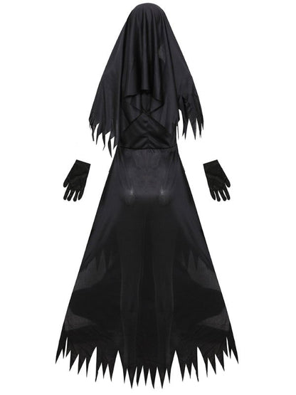 Costume de Cosplay de Vampire pour femme, nonne d&