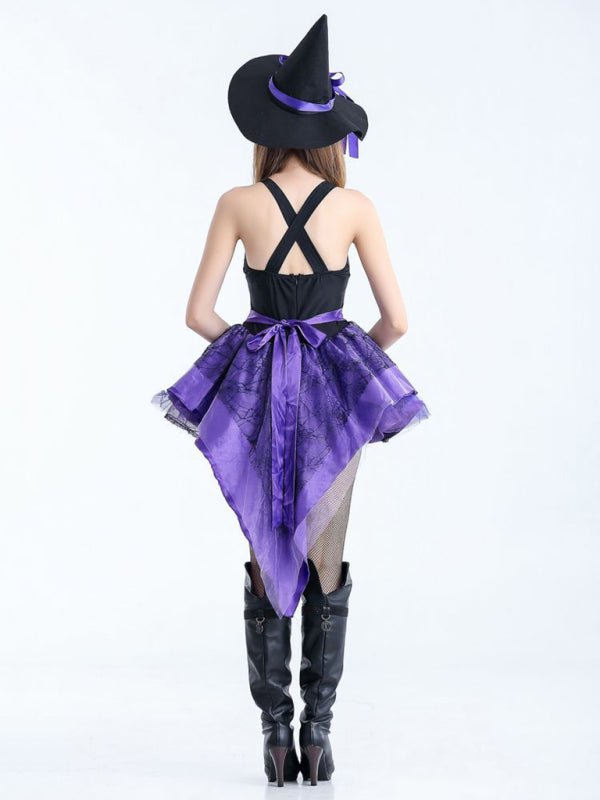 New Witch Game Uniform Halloween Tuxedo Skirt Witch Witch Costume