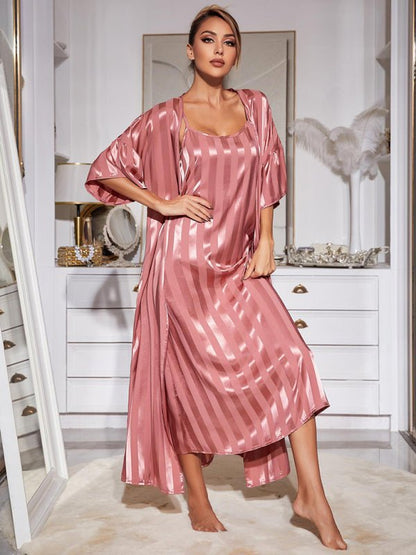 Träger-Pyjamas, langes Nachthemd für Damen, High-End-Heimservice-Set 