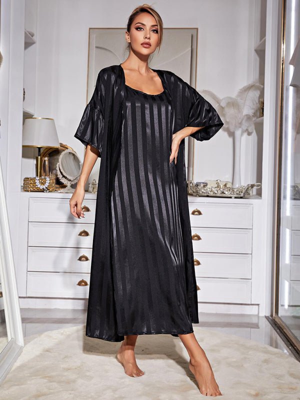 Träger-Pyjamas, langes Nachthemd für Damen, High-End-Heimservice-Set 